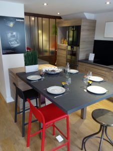 ilôt central de 3 à 5 places en un tour de main