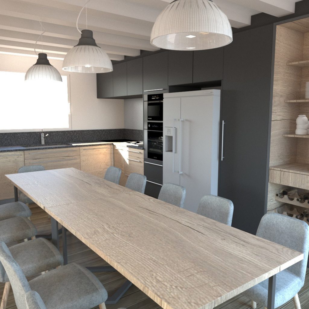 Créations de cuisines sur-mesure