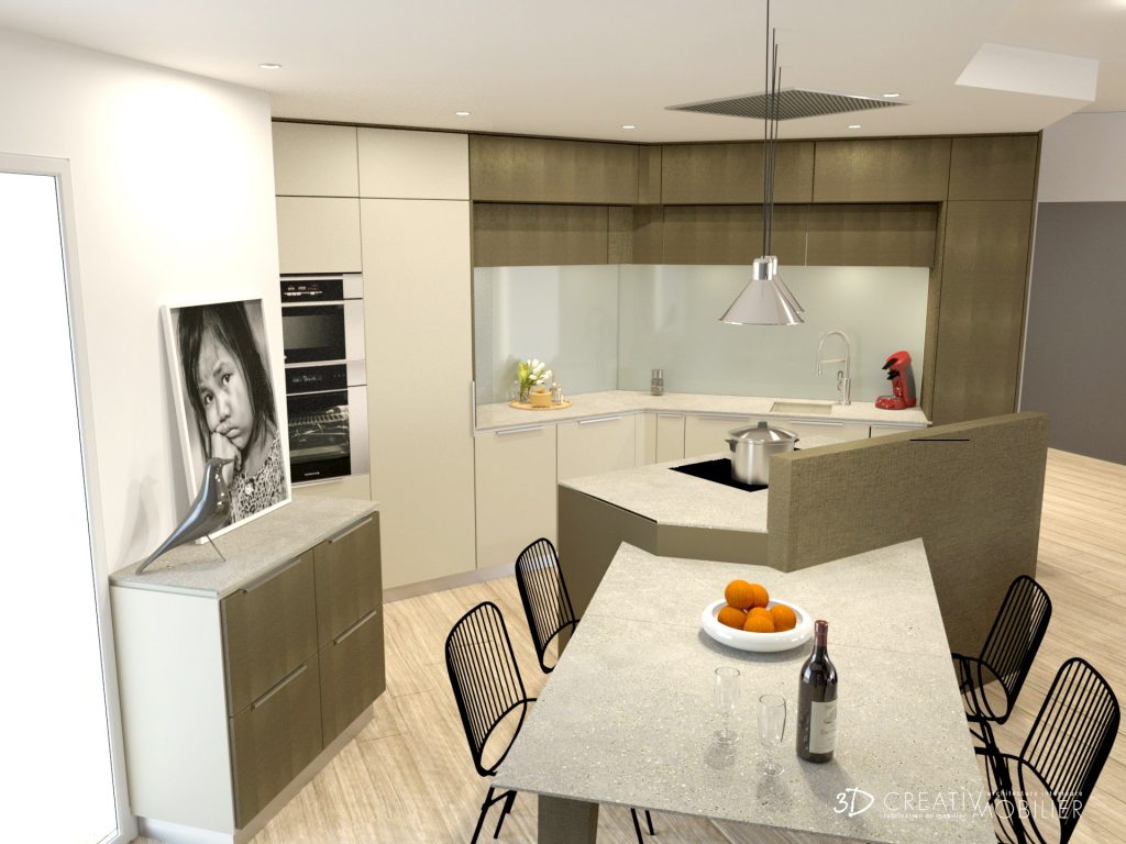 Aménagement de l’ensemble d’un appartement près d’Angers