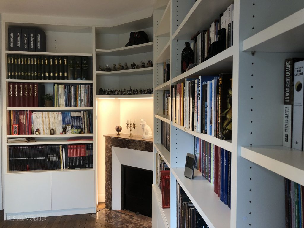 Aménagement d’une bibliothèque sur-mesure